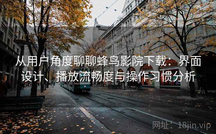 从用户角度聊聊蜂鸟影院下载：界面设计、播放流畅度与操作习惯分析