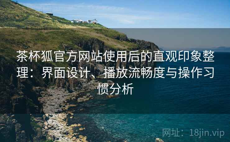 茶杯狐官方网站使用后的直观印象整理：界面设计、播放流畅度与操作习惯分析