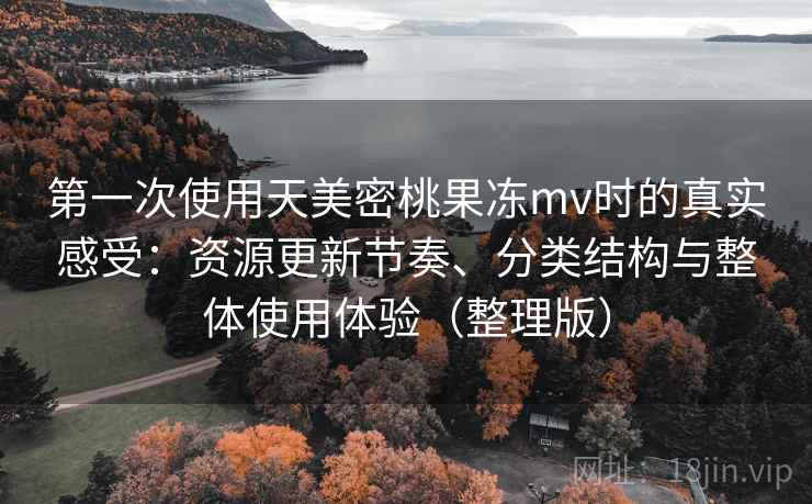 第一次使用天美密桃果冻mv时的真实感受：资源更新节奏、分类结构与整体使用体验（整理版）